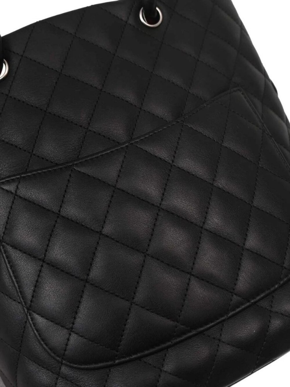Chanel Black Calfskin Cambon Ligne Tote Handbag - Picture 5 of 16